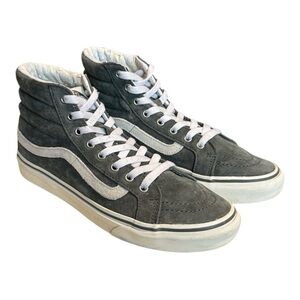 Vans Off The High-Top Sage Suede Scotchgard Protector Skate Shoe Sneakers Size 8